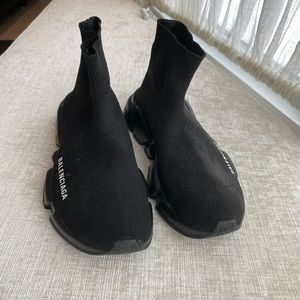 AUTHENTIC Balenciaga all black WORN ONCE ONLY! Amazing condition. Size 6 women